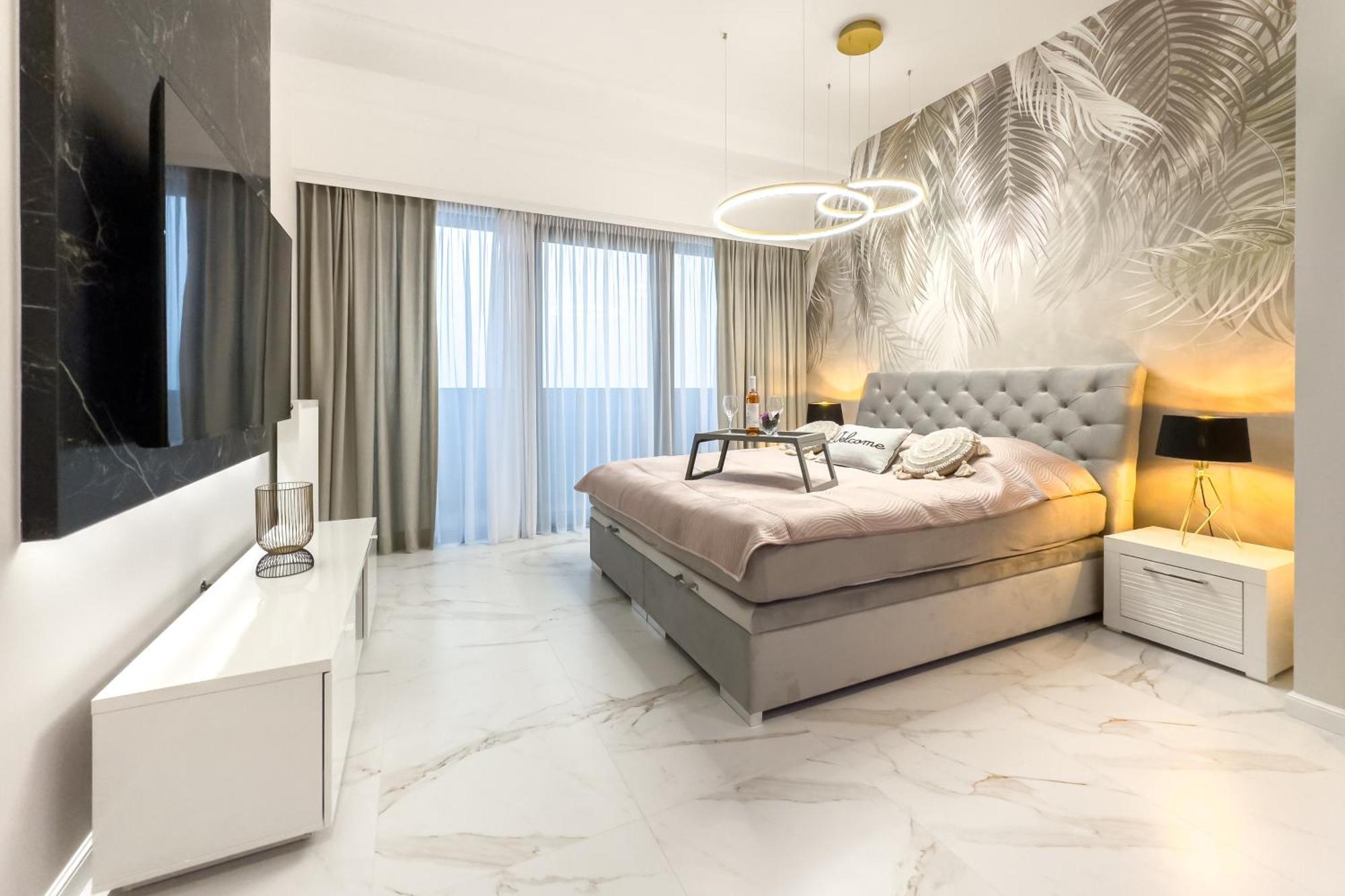Hanza Tower Apartment No. 524 - Swimming Pool, Jacuzzi, Balcony Szczecin Luaran gambar
