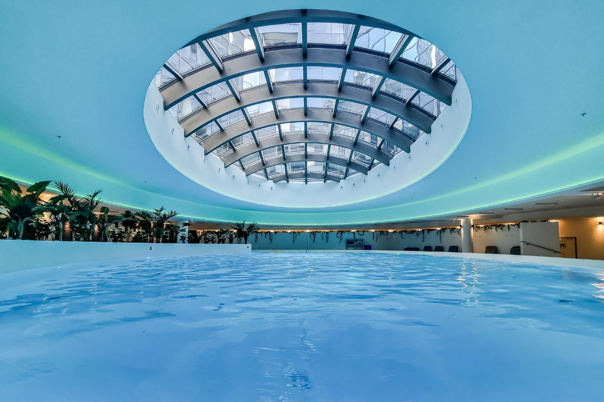 Hanza Tower Apartment No. 524 - Swimming Pool, Jacuzzi, Balcony Szczecin Luaran gambar