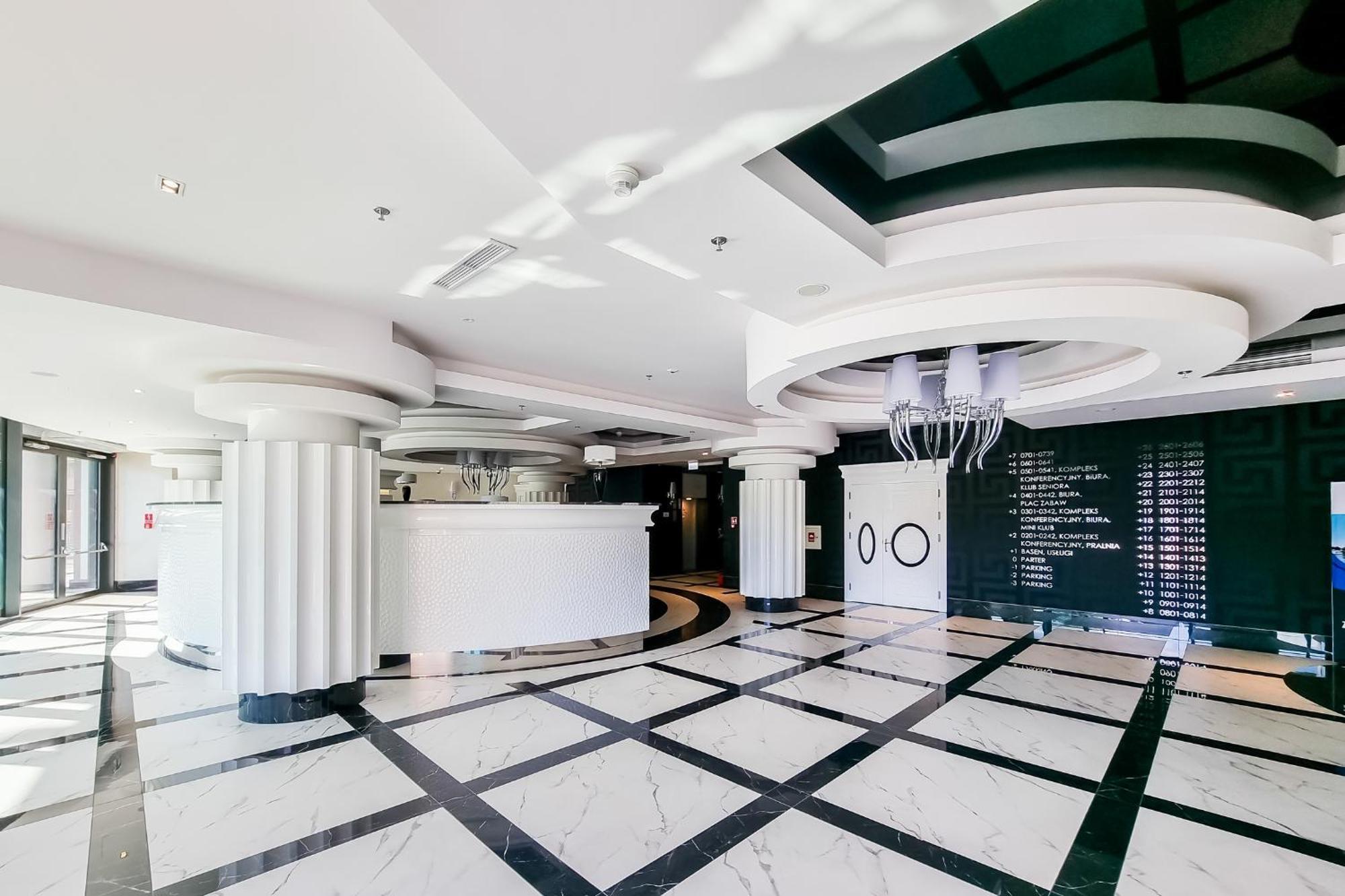 Hanza Tower Apartment No. 524 - Swimming Pool, Jacuzzi, Balcony Szczecin Luaran gambar